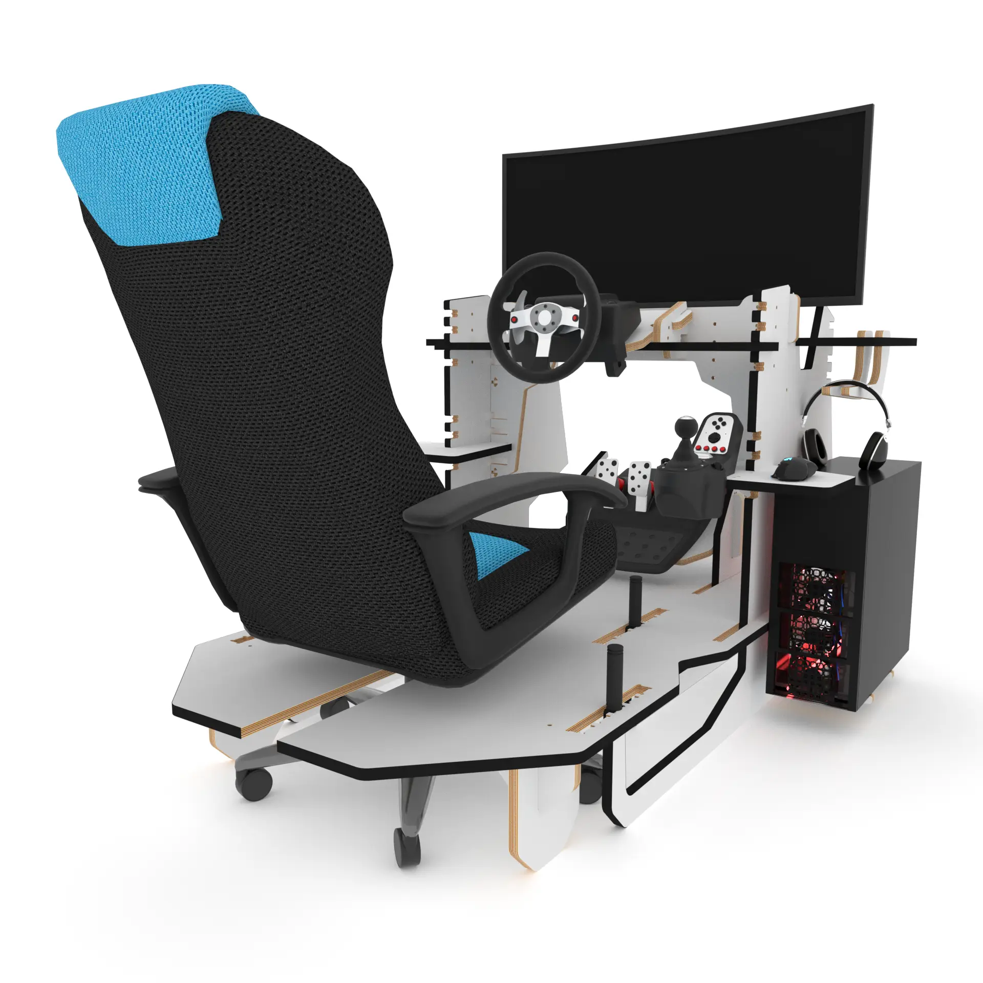 Rockpit CNC sim racing cockpit